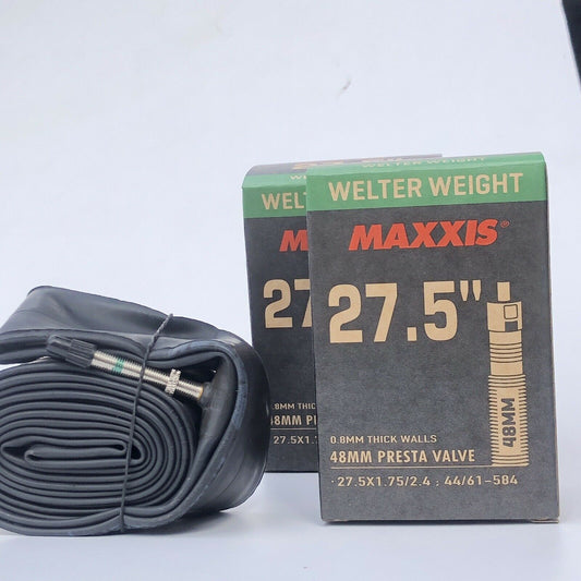 Cámara de aire Maxxis Welterweight MTB de 27,5" - Negra