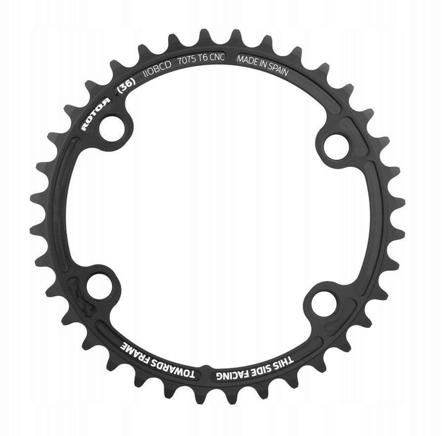 Plato Rotor  NoQ 34T 4x110BCD 11/12 velocidades