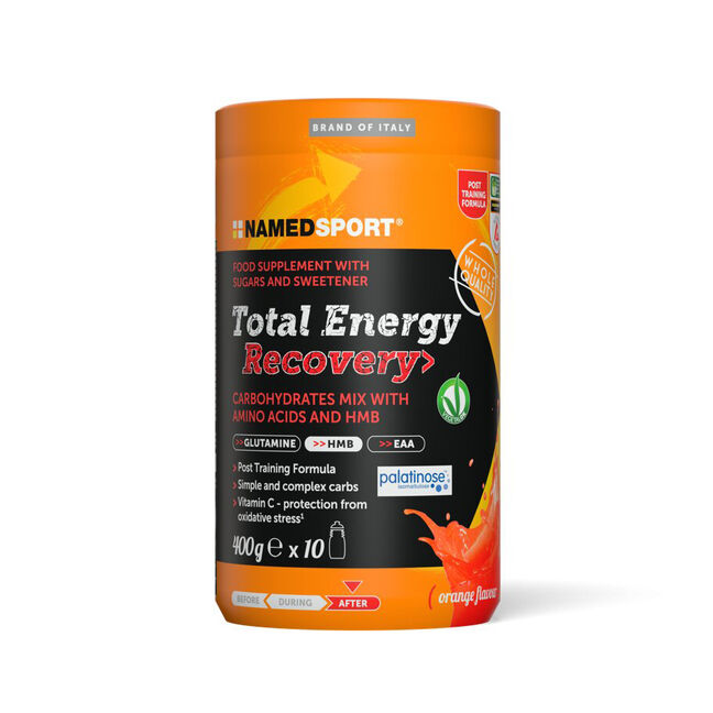 NAMEDSPORT Total Energy Recovery Orange 40g Energy Supplement