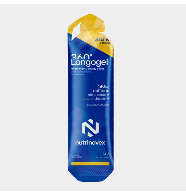 Nutrinovex Longogel 360 Banana Energy Gel 60gr
