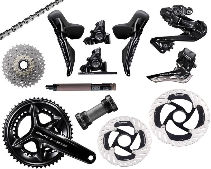 Grupo Shimano Dura Ace Di2 R9200 12Velocidades