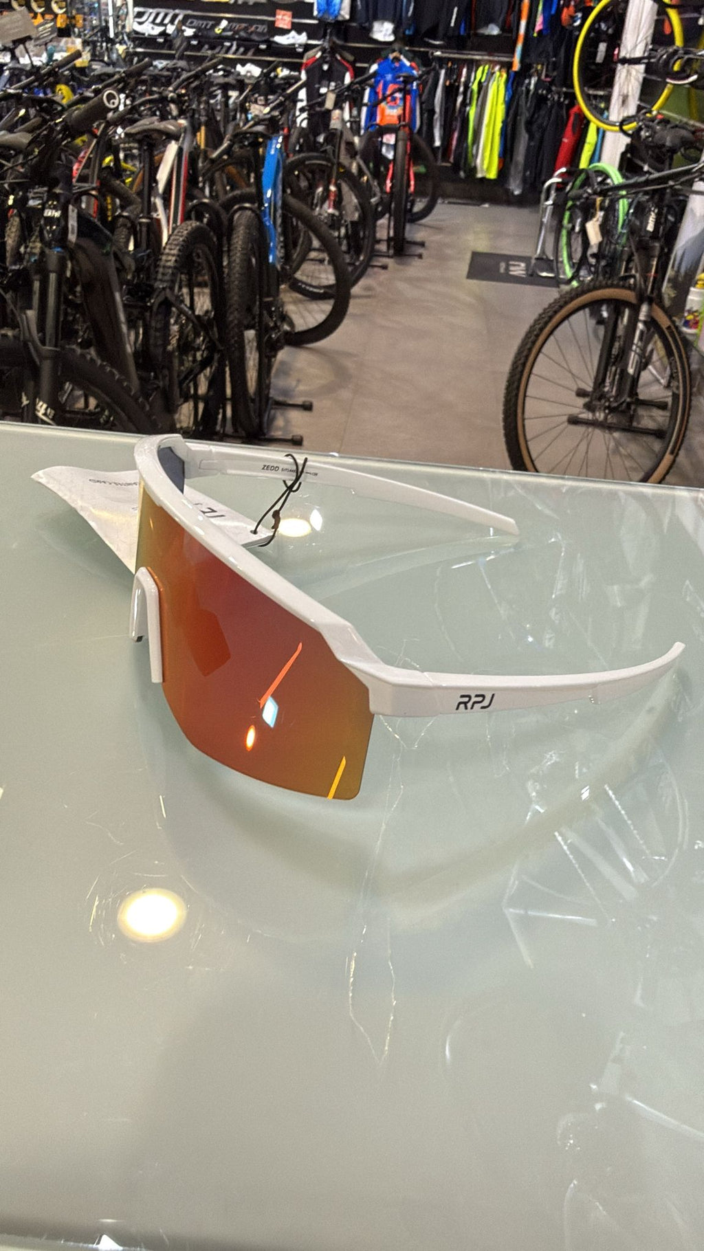 Futuristic Rainbow Cycling Sunglasses