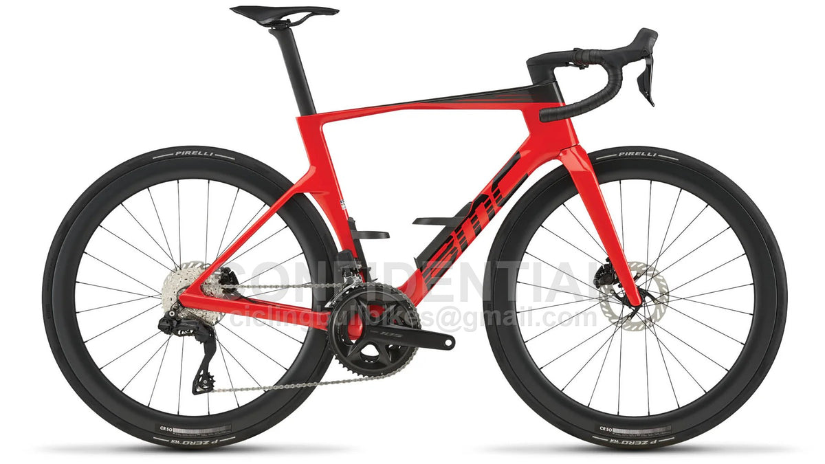 Bicicleta de carretera BMC Red Carbon