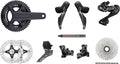 Grupo completo Shimano Ultegra R8170 Di2 Disc 2x12 Speed Groupset 172.5 / 50-34 / 11-34