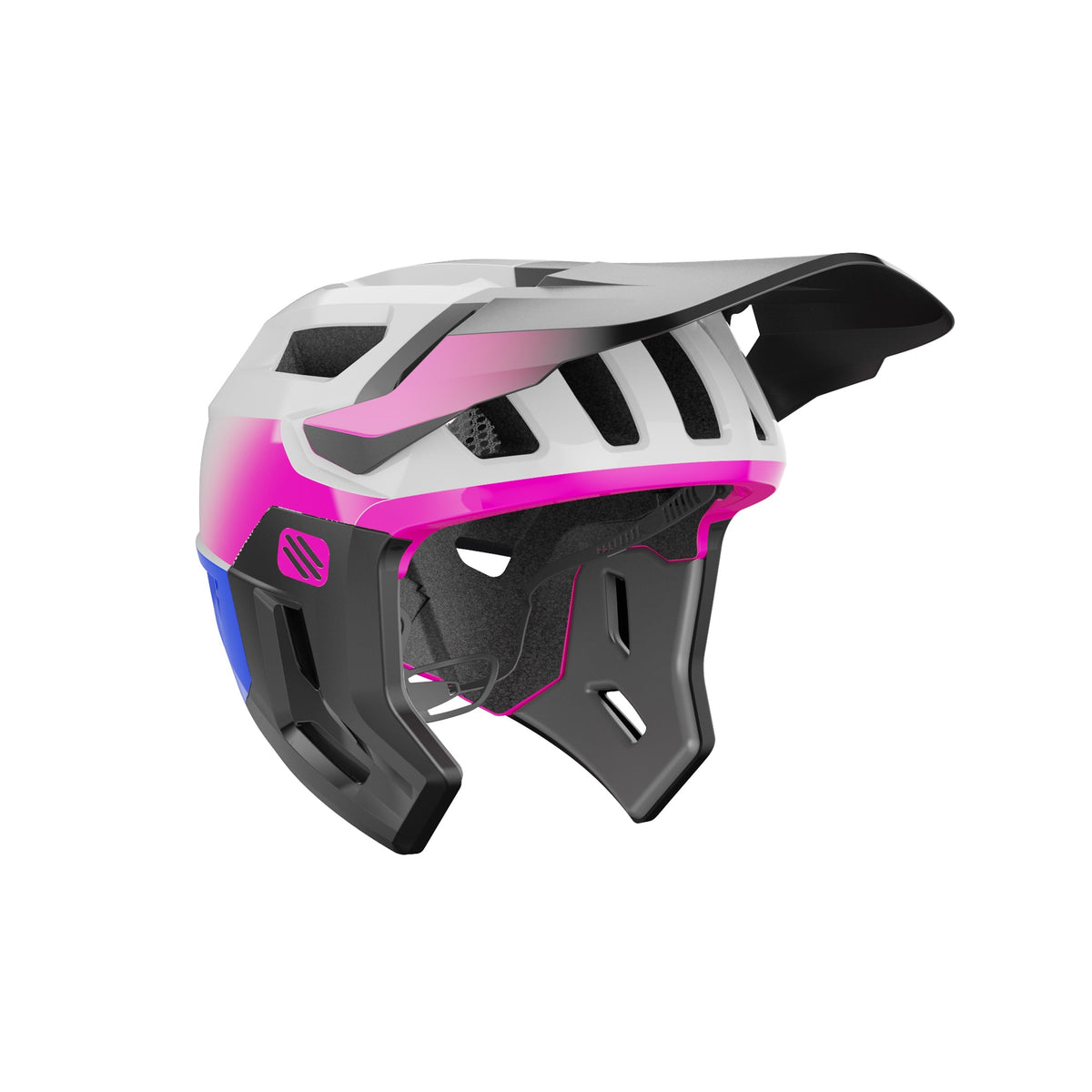 Casco Rudy Project Terraform Pro Blanco / Rosa / Azul